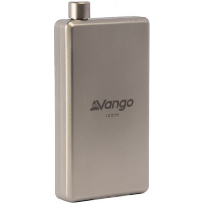 Placatka Vango Titanium Hip Flask stříbrná 120 ml – Zboží Dáma