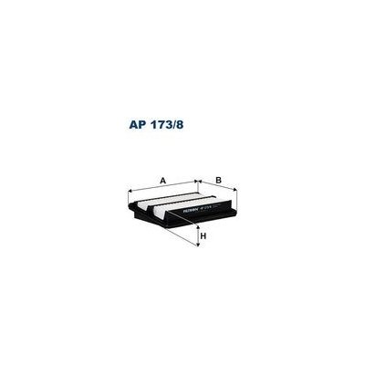 Vzduchový filtr FILTRON AP 173/8 – Hledejceny.cz
