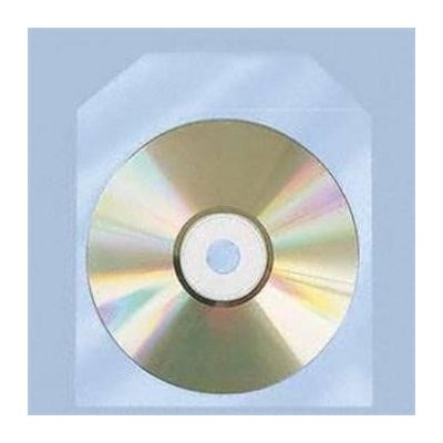 COVER IT Polypropylenový obal na CD/DVD, průhledný s klipem - 100ks NN222 – Zbozi.Blesk.cz