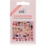 E.Mi Charmicon 3D Silicone Stickers Czech 2 samolepka – Zboží Dáma