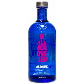 Absolut Drop of Love LE 40% 0,7 l (holá láhev)