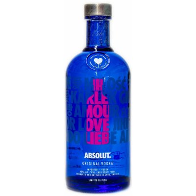 Absolut Drop of Love LE 40% 0,7 l (holá láhev)