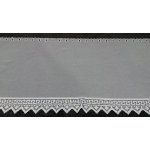 Záclona na vitrážku vyšívaná 81864 bílá 60 cm – Hledejceny.cz