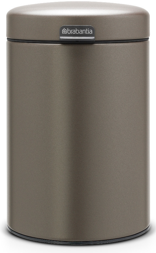 BRABANTIA Newicon 3 l taupe nástěnný nerezový odpadkový koš