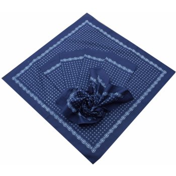 Etex Šátek bavlněný modrý