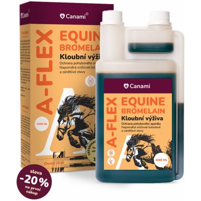 Canami A-Flex Equine +Bromelain 1 l – Hledejceny.cz