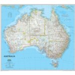 Map Australia Classic Planokarte – Zboží Dáma