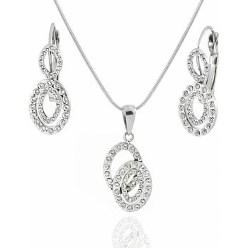 Foxette set šperků z chirurgické oceli Zirconia JF_0158