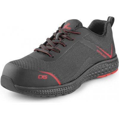 CXS LAND FALCON S1PS polobotka Šedá/červená – Zboží Dáma