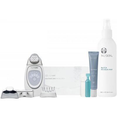 NuSkin ageLOC Galvanic Spa Face care Essentials NaPCA Moisture Mist II 250 ml + Tru Face Line Corrector 30 ml + Facial Gels ageLOC Twist Top 4 x 11 ml dárková sada – Zboží Mobilmania