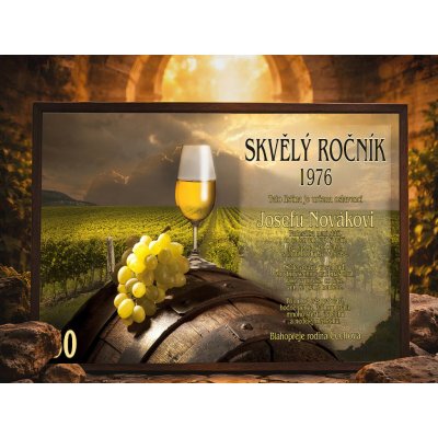 Cedulky sport hobby Dárek pro vinaře_1 30x23 – Hledejceny.cz