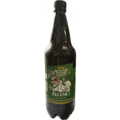 Kojetínské Zelené pivo 12° 1 l (Pet) – Zboží Dáma