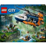 LEGO® City 60437 Helikoptéra na průzkum džungle v základním táboře – Zboží Živě
