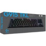 Logitech G915 TKL Tenkeyless LIGHTSPEED Wireless RGB Mechanical Keyboard 920-009503 – Sleviste.cz