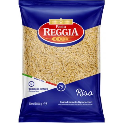 Reggia Těstovinová rýže Riso Reggia 0,5 kg – Zboží Dáma