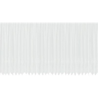 Záclona krajková se závěsy, bílá, 200 x 750 cm, Polyester – Hledejceny.cz