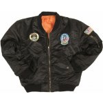 Miltec dětská letecká bunda MA1 black – Sleviste.cz