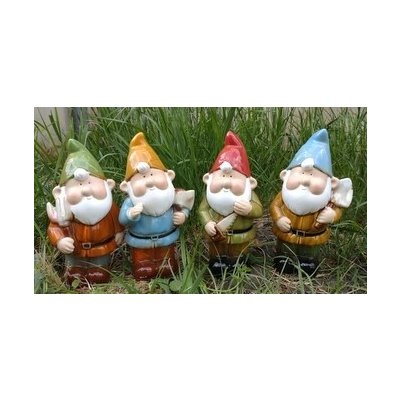 ProGarden KO-252214150zele Zahradní trpaslík porcelán 27 cm zelená čepice – Sleviste.cz