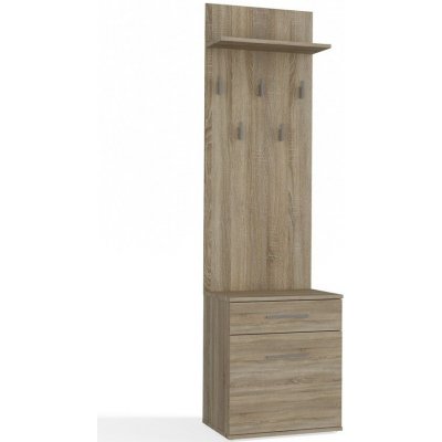 Falco Předsíňová stěna Topaz Černá mat – Zboží Dáma