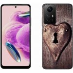 Pouzdro mmCase Gelové Xiaomi Redmi Note 12S - zámek ve tvaru srdce – Zboží Živě