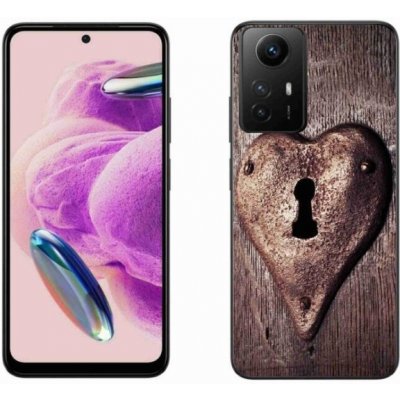 Pouzdro mmCase Gelové Xiaomi Redmi Note 12S - zámek ve tvaru srdce – Zboží Živě
