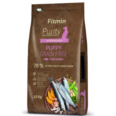 Fitmin Dog Purity Grain Free Puppy Fish 12kg