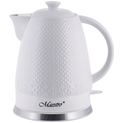 Maestro - Bouilloire céramique 1,5L - MR-073 1200W - Wit