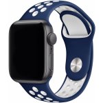 Eternico Sporty pro Apple Watch 38mm / 40mm / 41mm Cloud White and Blue AET-AWSP-WhB-38 – Hledejceny.cz