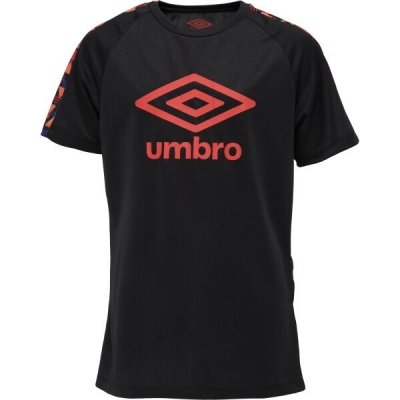 Umbro FORMATION GRAPHIC SLEEVE JERSEY chlapecké sportovní triko černá – Zboží Mobilmania