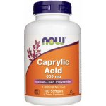 Now Foods Foods Caprylic Acid kyselina kaprylová 600 mg 100 kapslí – Hledejceny.cz