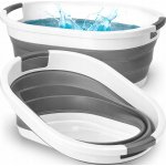 HomePRO Silikonový skládací koš na prádlo silikonová vanička 25L – Zboží Mobilmania