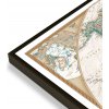 Nástěnné mapy National Geographic Svět - nástěnná mapa Executive 116 x 77 cm Varianta: mapa v hliníkovém rámu, Provedení: černý rám