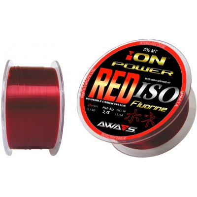 Awa-Shima Ion Power RED ISO FLUORINE 300 m 0,16 mm – Hledejceny.cz