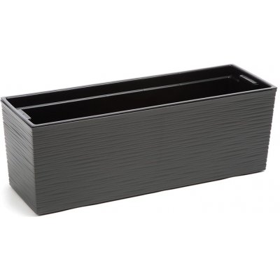 LAMELA Truhlík BEGONIA 560x190x190mm vrub antracit – Sleviste.cz