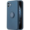 Pouzdro a kryt na mobilní telefon Apple Vennus s prstýnkem Iphone 13 Mini modré