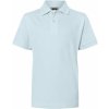 Dětské tričko James & Nicholson Dětská polokošile classic Polo junior modrá světlá