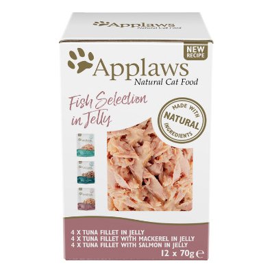 Applaws Cat Jelly Ryby 12 x 70 g – Zboží Mobilmania