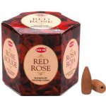 Hem Vonné kužely pro tekoucí dým Red Rose 40 ks – Hledejceny.cz