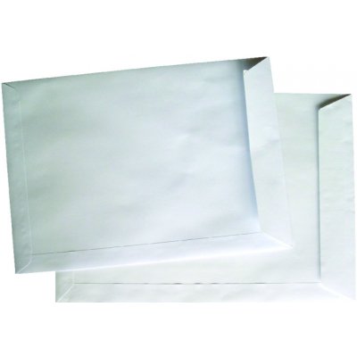 Obálka B4 taška samolepící bílá, 353 x 250 mm