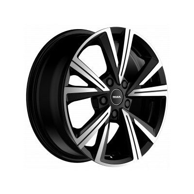 MAK QVARZ 7,5x18 5x110 ET38 black mirror | Zboží Auto
