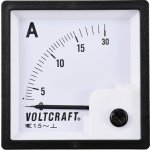 Voltcraft Analogové panelové měřidlo AM-72X72/15A 15 A – Hledejceny.cz