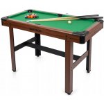 Neo-Sport Kulečníkový stůl 122 x 61 x 76 cm NS-807 tmavě hnědá – Zbozi.Blesk.cz