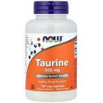 Now Foods Taurine Taurin 500 mg 100 rostlinných kapslí – Hledejceny.cz
