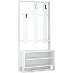 ASIR Předsíňová stěna CHESTER bílá – Sleviste.cz