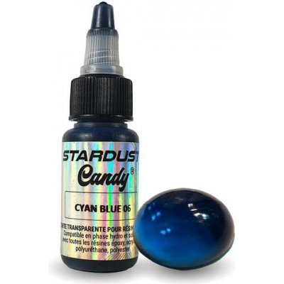 Stardust Candy barvivo do epoxy pryskyřice cyan blue 17 ml – Sleviste.cz