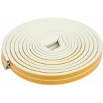 Vorel TO-76752 Těsnění do oken a dveří samolepící 9 x7,4 mm TYP D 6 m bílé – HobbyKompas.cz