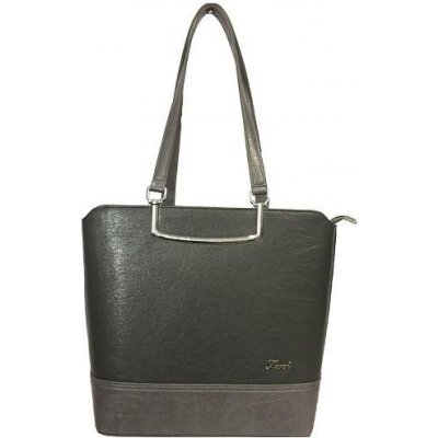 Karen Collection elegantní dámská kabelka 2259 černo-šedá