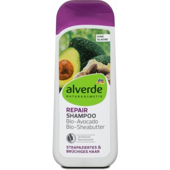 Alverde Naturkosmetik Shampoo na vlasy bio avokádo & bio bambucké máslo 200 ml