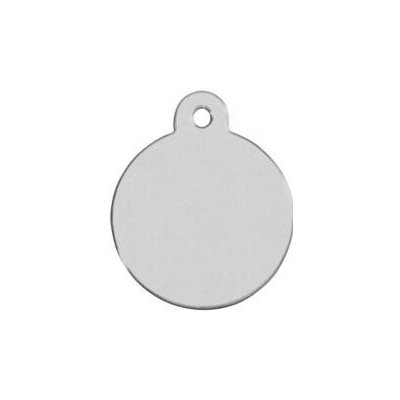 Psí známka Kruh velký pochromovaný 32 mm – Hledejceny.cz