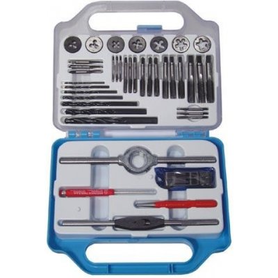 Bučovice Tools 330-120 (M3) Závitníky a závitová očka M3 - M12, vrtáky 2,5-10,2 mm, sada 26 dílů – Zboží Dáma